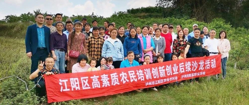 江阳区高素质农民培训后续服务活动圆满结束